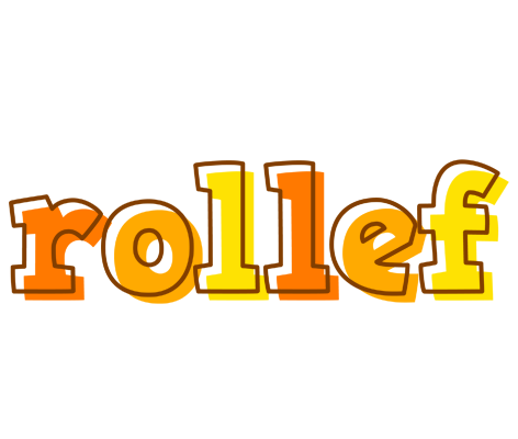 Rollef desert logo
