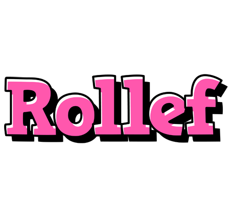 Rollef girlish logo