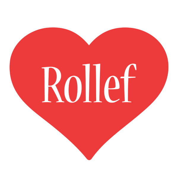 Rollef love logo