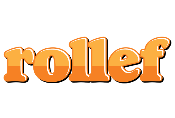 Rollef orange logo