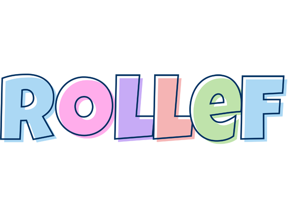 Rollef pastel logo