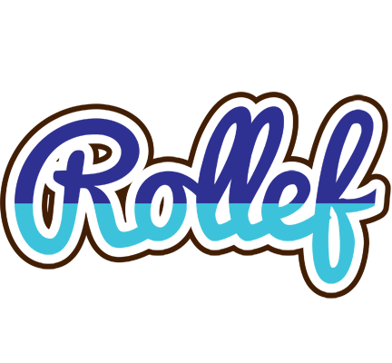 Rollef raining logo