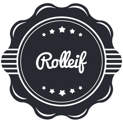 Rolleif badge logo