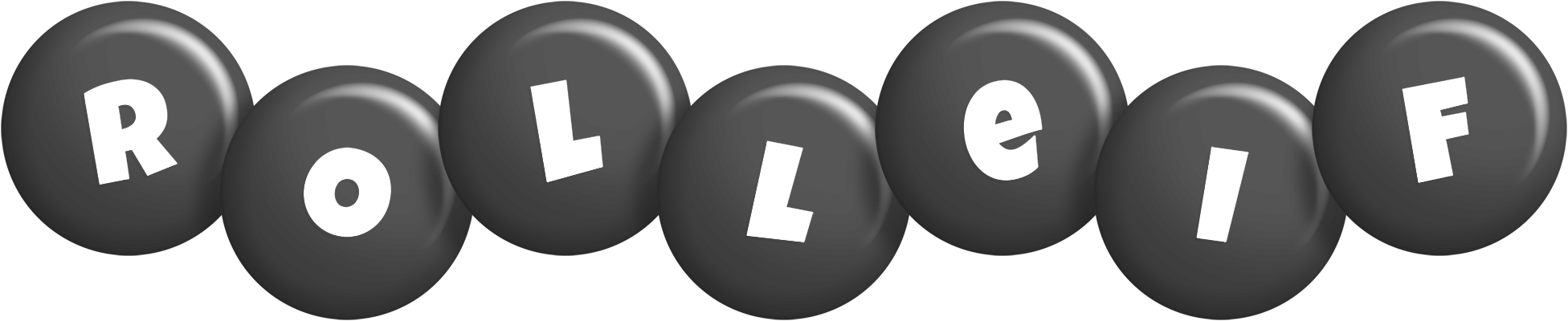 Rolleif candy-black logo