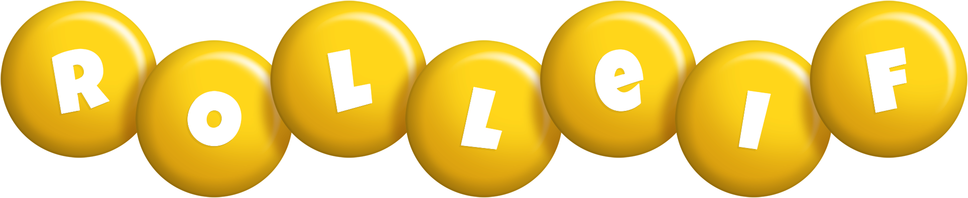 Rolleif candy-yellow logo