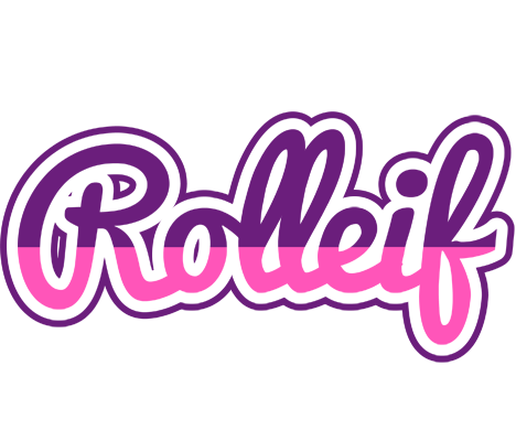 Rolleif cheerful logo