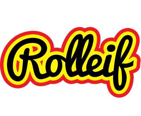 Rolleif flaming logo