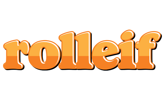 Rolleif orange logo