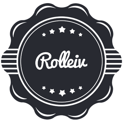 Rolleiv badge logo
