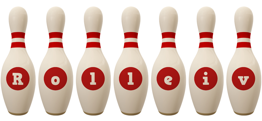 Rolleiv bowling-pin logo