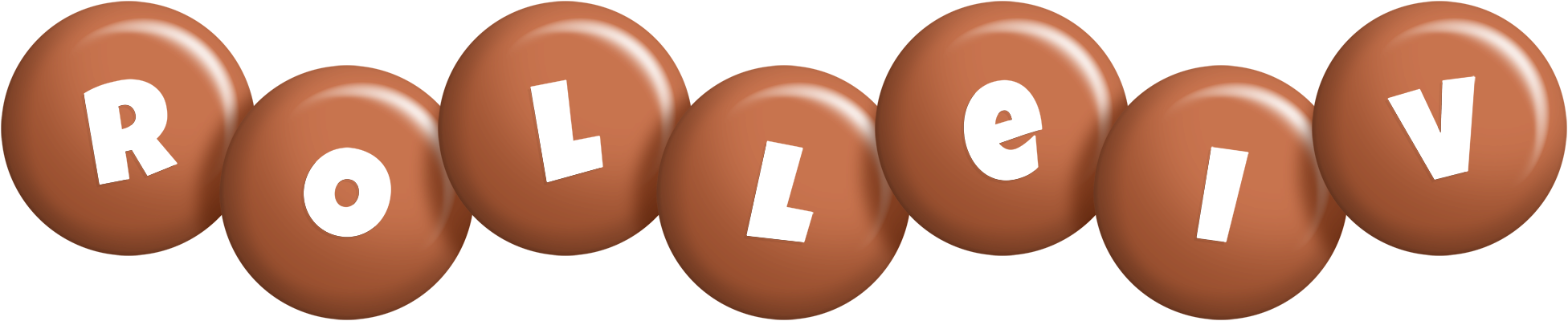 Rolleiv candy-brown logo