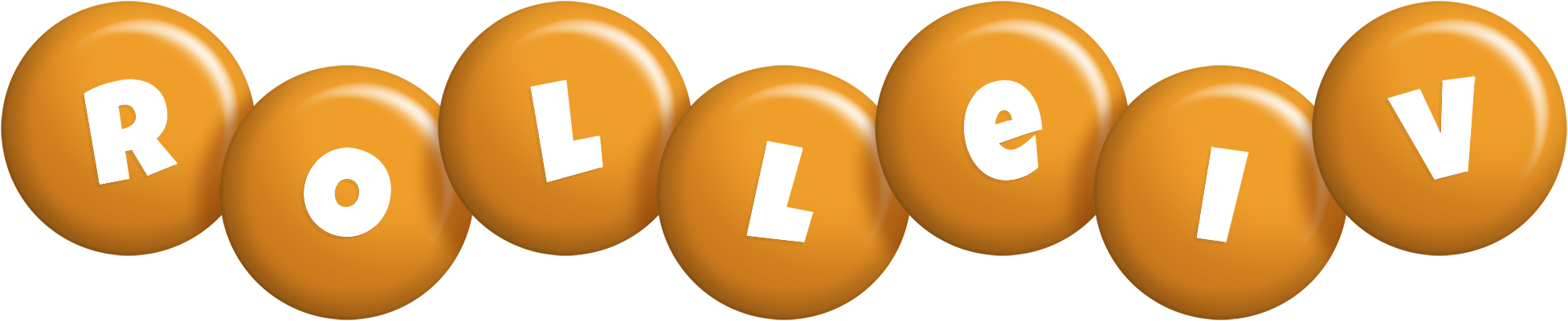 Rolleiv candy-orange logo