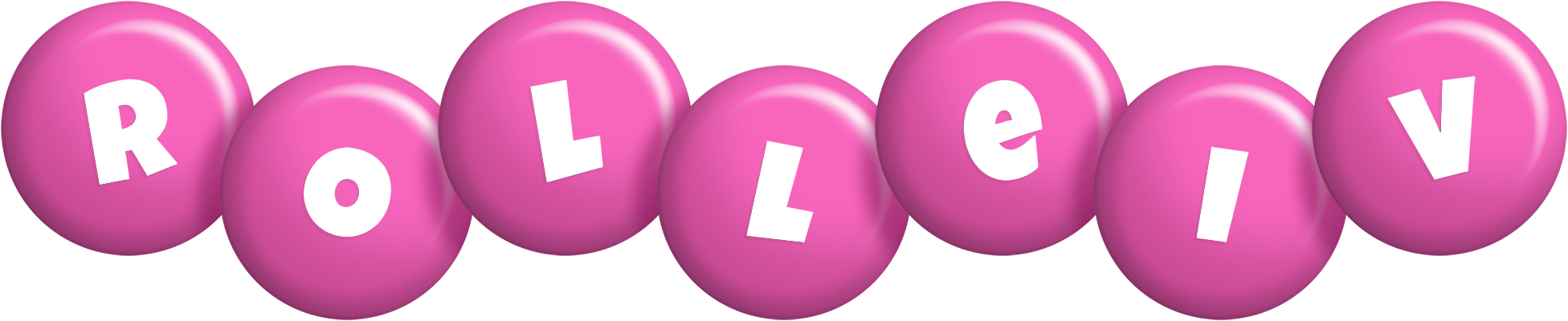 Rolleiv candy-pink logo
