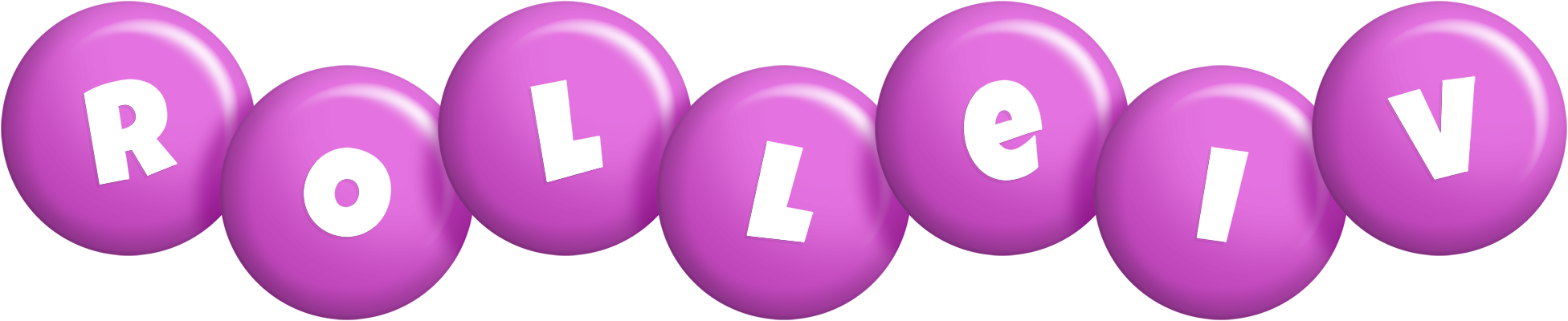 Rolleiv candy-purple logo