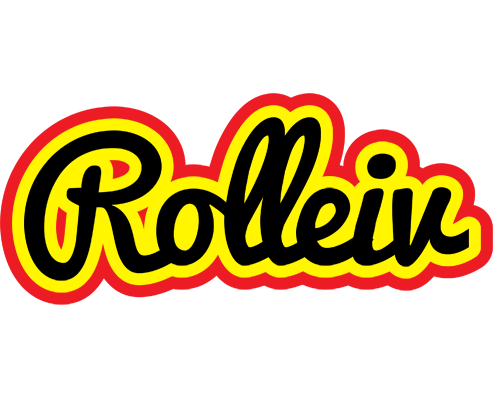 Rolleiv flaming logo