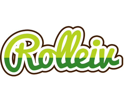 Rolleiv golfing logo
