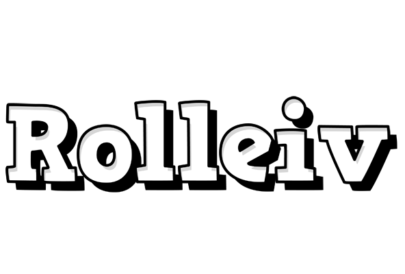 Rolleiv snowing logo