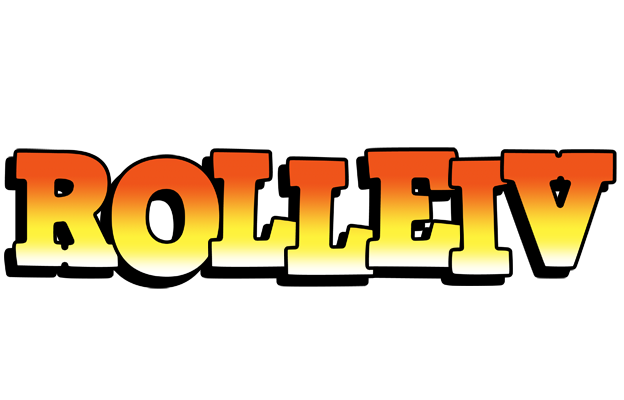 Rolleiv sunset logo