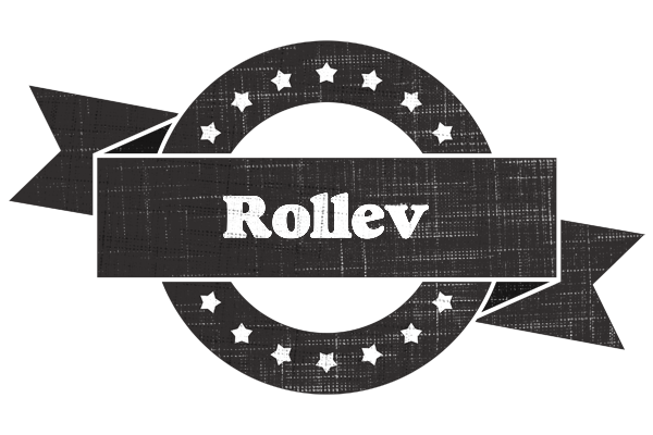 Rollev grunge logo