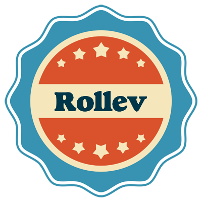 Rollev labels logo