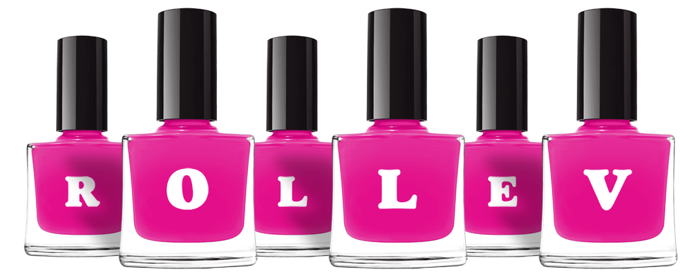 Rollev nails logo