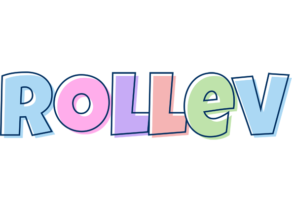 Rollev pastel logo