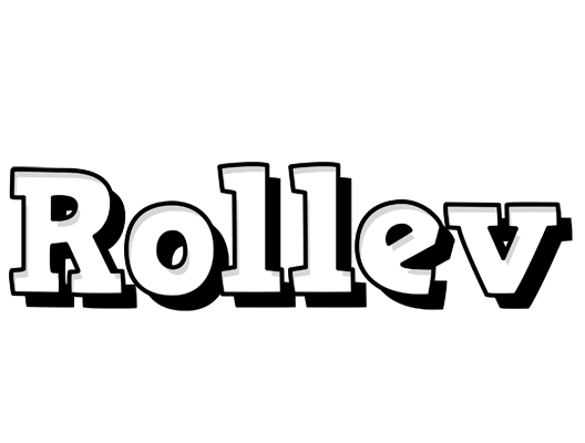 Rollev snowing logo