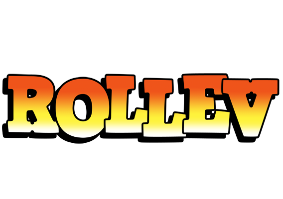 Rollev sunset logo