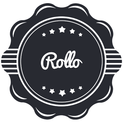 Rollo badge logo