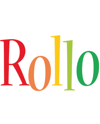 Rollo birthday logo