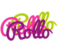 Rollo flowers logo
