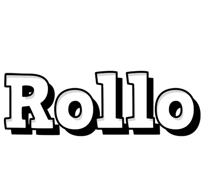 Rollo snowing logo