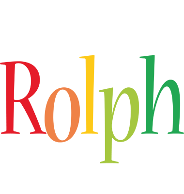 Rolph birthday logo