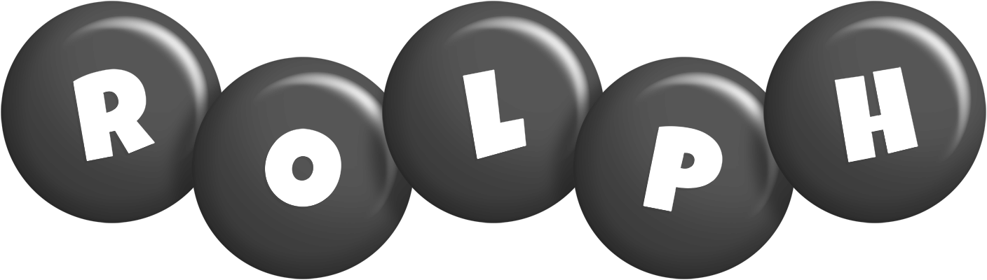 Rolph candy-black logo