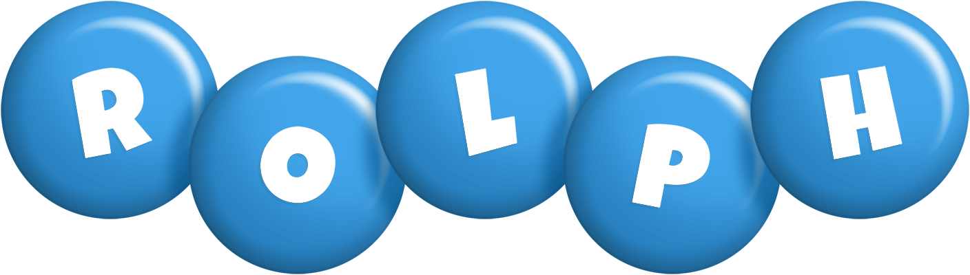Rolph candy-blue logo