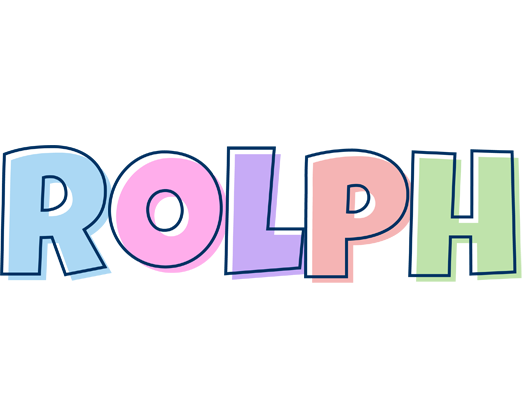 Rolph pastel logo