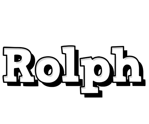 Rolph snowing logo