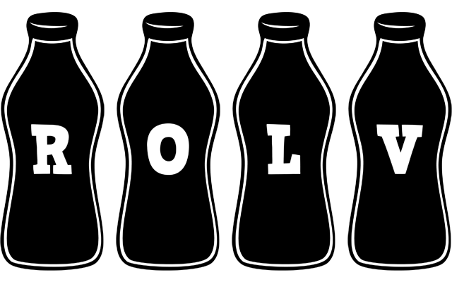 Rolv bottle logo