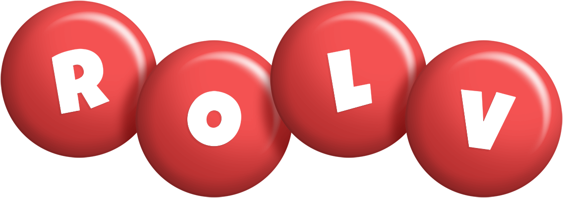 Rolv candy-red logo