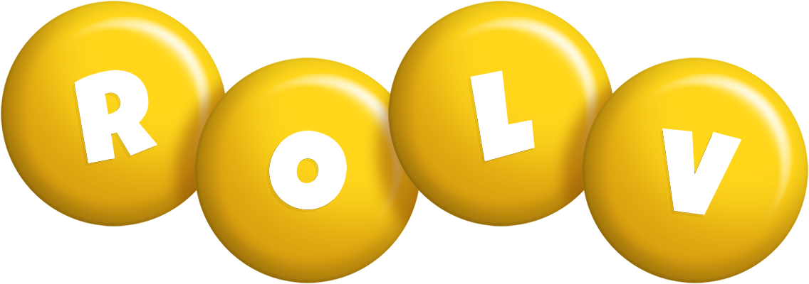 Rolv candy-yellow logo