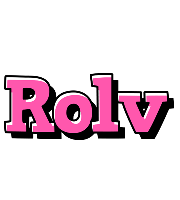 Rolv girlish logo