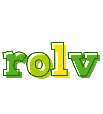 Rolv juice logo