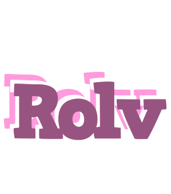 Rolv relaxing logo
