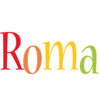 Roma birthday logo