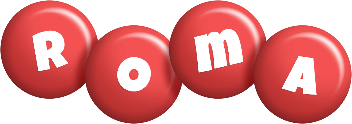 Roma candy-red logo