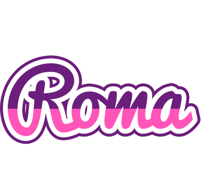Roma cheerful logo