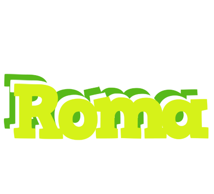 Roma citrus logo