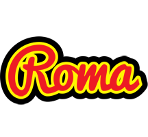 Roma fireman logo