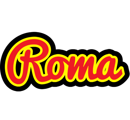 Roma fireman logo