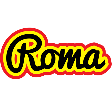 Roma flaming logo
